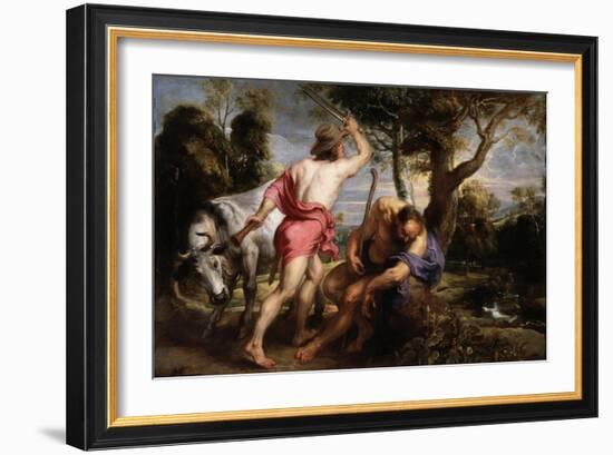 Mercury and Argus, 1636-1638-Peter Paul Rubens-Framed Giclee Print