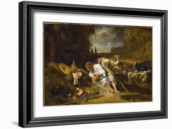 Mercury and Argus, 1645-1647-Carel Fabritius-Framed Giclee Print