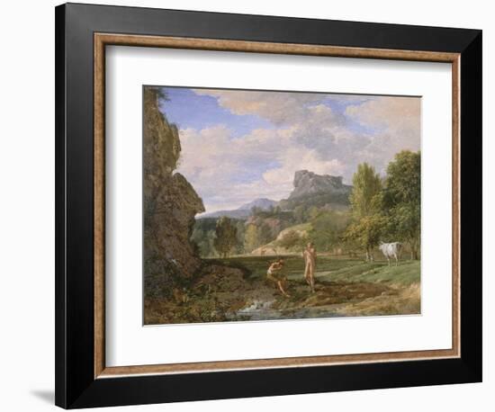 Mercury and Argus, 1793-Pierre Henri de Valenciennes-Framed Giclee Print