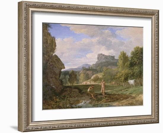 Mercury and Argus, 1793-Pierre Henri de Valenciennes-Framed Giclee Print