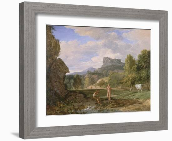 Mercury and Argus, 1793-Pierre Henri de Valenciennes-Framed Giclee Print