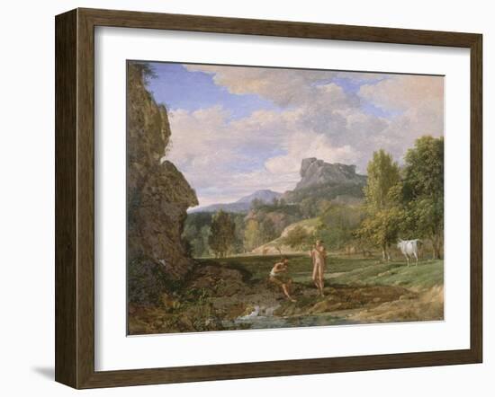 Mercury and Argus, 1793-Pierre Henri de Valenciennes-Framed Giclee Print