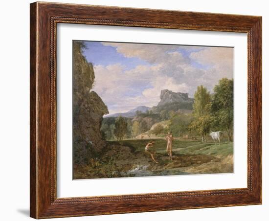 Mercury and Argus, 1793-Pierre Henri de Valenciennes-Framed Giclee Print