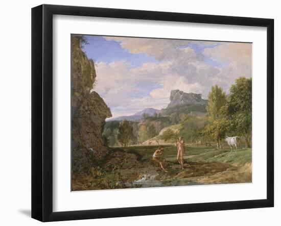 Mercury and Argus, 1793-Pierre Henri de Valenciennes-Framed Giclee Print