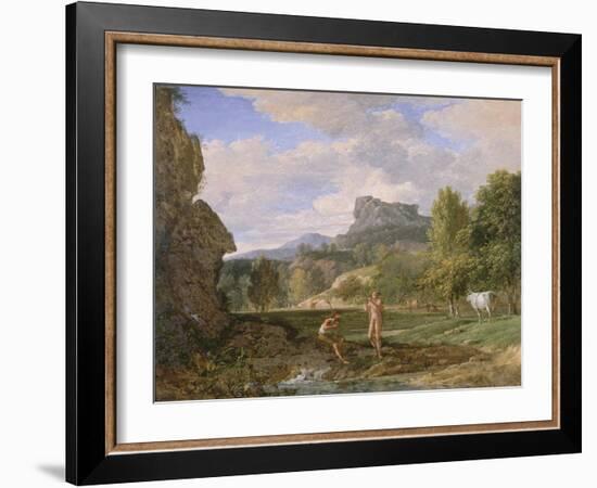 Mercury and Argus, 1793-Pierre Henri de Valenciennes-Framed Giclee Print