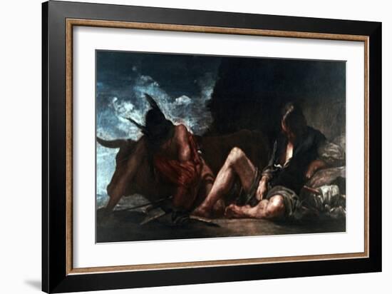 Mercury and Argus, C1659-Diego Velazquez-Framed Giclee Print