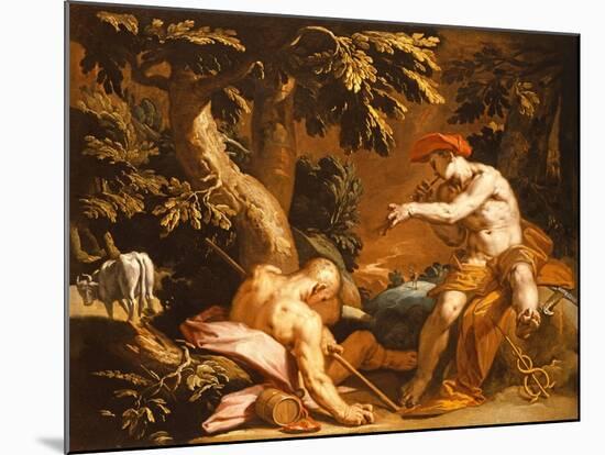 Mercury and Argus-Abraham Bloemaert-Mounted Giclee Print