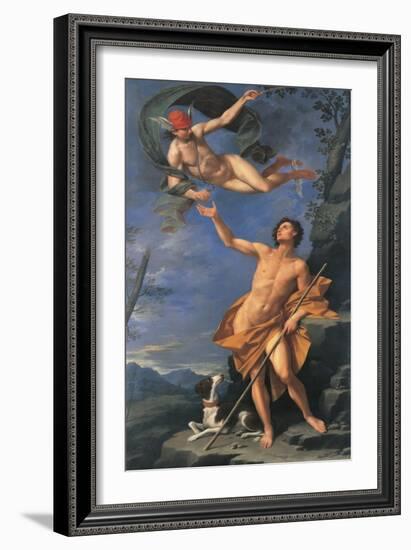 Mercury and Paris-Donato Creti-Framed Giclee Print