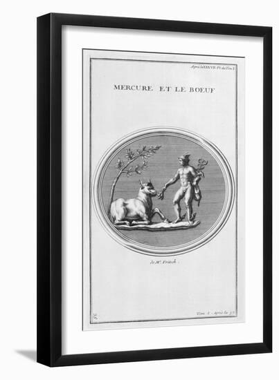 Mercury and the Ox, 1757-Bernard De Montfaucon-Framed Giclee Print