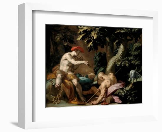 Mercury, Argus and Io, Ca 1592-Abraham Bloemaert-Framed Giclee Print