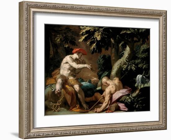 Mercury, Argus and Io, Ca 1592-Abraham Bloemaert-Framed Giclee Print