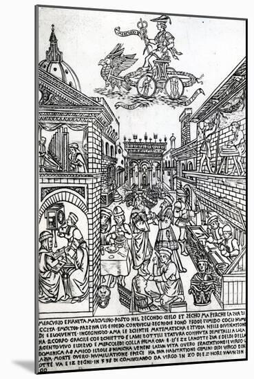 Mercury, C.1464-Baccio Baldini-Mounted Giclee Print