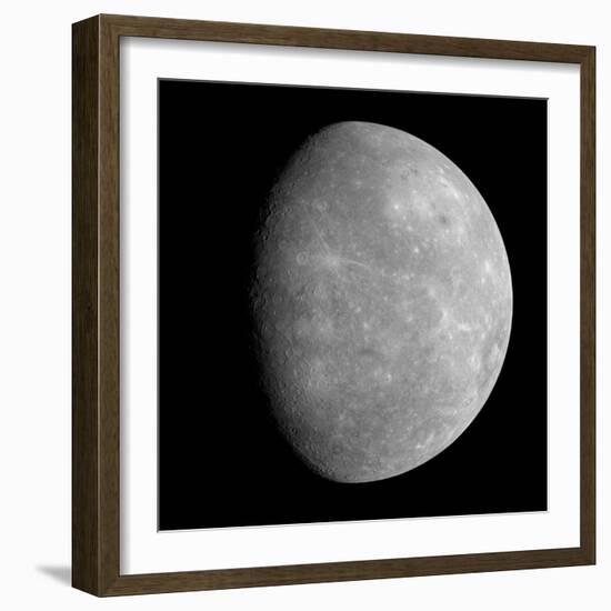 Mercury, MESSENGER January 2008 Flyby-null-Framed Photographic Print