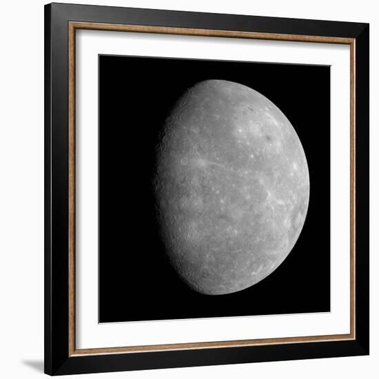 Mercury, MESSENGER January 2008 Flyby-null-Framed Photographic Print