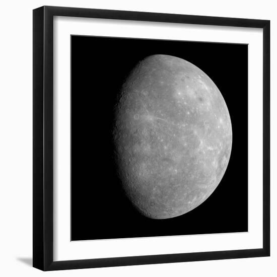 Mercury, MESSENGER January 2008 Flyby-null-Framed Photographic Print