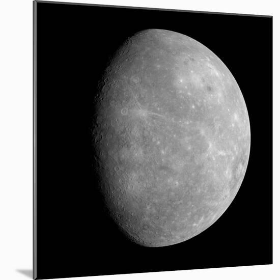 Mercury, MESSENGER January 2008 Flyby-null-Mounted Photographic Print