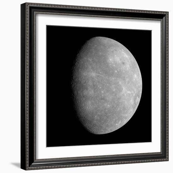 Mercury, MESSENGER January 2008 Flyby-null-Framed Photographic Print