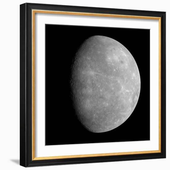 Mercury, MESSENGER January 2008 Flyby-null-Framed Photographic Print