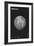 Mercury : Minimal Planets Datas, 2023 (Digital)-Florent Bodart-Framed Giclee Print