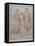 Mercury Offers the Cup of Immortality to Psyche-Giulio Romano-Framed Premier Image Canvas