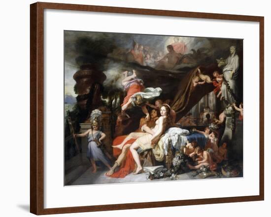 Mercury Ordering Calypso to Release Ulysses-Gerard De Lairesse-Framed Giclee Print