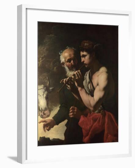 Mercury Piping to Argus, 1655-1657-Johann Karl Loth-Framed Giclee Print