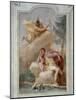 Mercury Urging Aeneas to Depart-Giambattista Tiepolo-Mounted Giclee Print