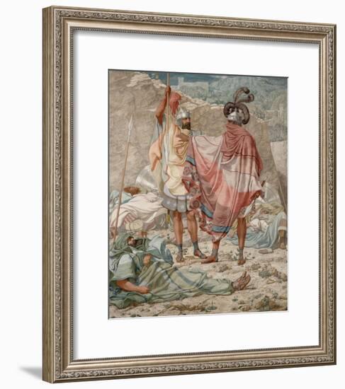 Mercy: David Spareth Saul's Life-Richard Dadd-Framed Art Print