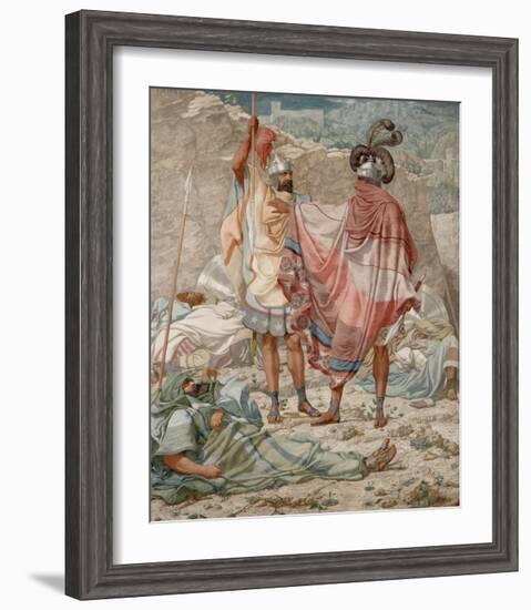 Mercy: David Spareth Saul's Life-Richard Dadd-Framed Art Print