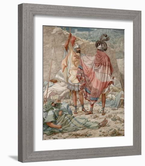 Mercy: David Spareth Saul's Life-Richard Dadd-Framed Art Print