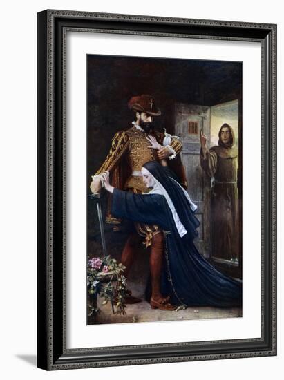 Mercy During the Massacre of St Bartholomew's Day, 1926-John Everett Millais-Framed Giclee Print