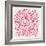 Merde – Pink-Cat Coquillette-Framed Giclee Print