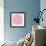 Merde – Pink-Cat Coquillette-Framed Giclee Print displayed on a wall