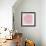 Merde – Pink-Cat Coquillette-Framed Giclee Print displayed on a wall