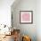 Merde – Pink-Cat Coquillette-Framed Giclee Print displayed on a wall