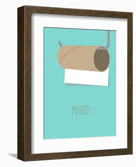 Merde !-null-Framed Premium Giclee Print