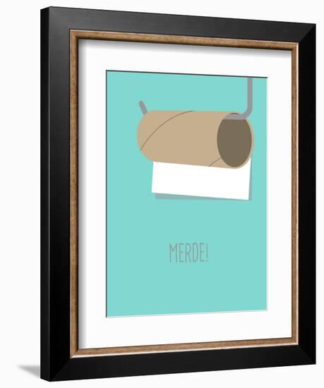 Merde !-null-Framed Premium Giclee Print