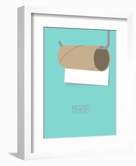 Merde !-null-Framed Premium Giclee Print