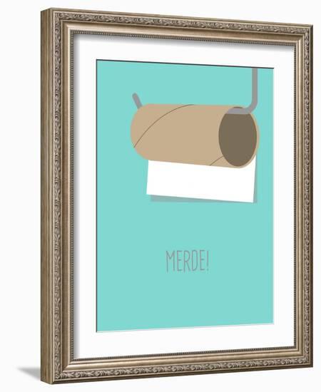 Merde !-null-Framed Art Print