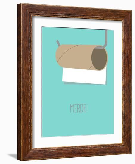 Merde !-null-Framed Art Print