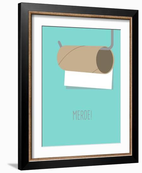 Merde !-null-Framed Art Print