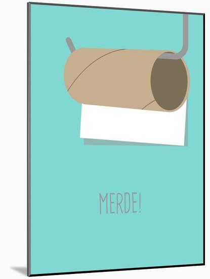 Merde !-null-Mounted Art Print