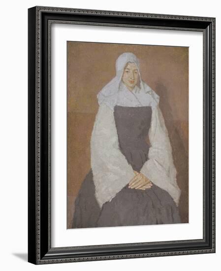 Mere Poussepin, 1920-Gwen John-Framed Giclee Print