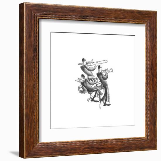 Merengue Feeling-Roger Vilar-Framed Art Print