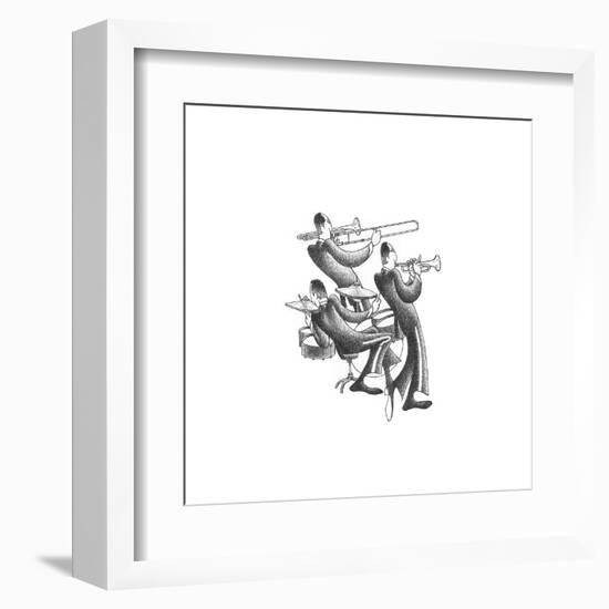 Merengue Feeling-Roger Vilar-Framed Art Print