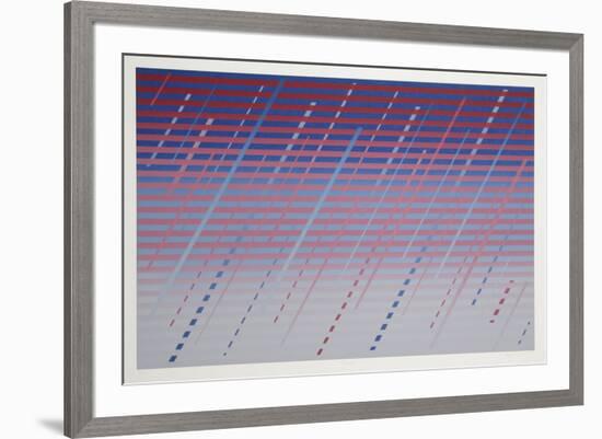 Merge-David Meyer-Framed Serigraph