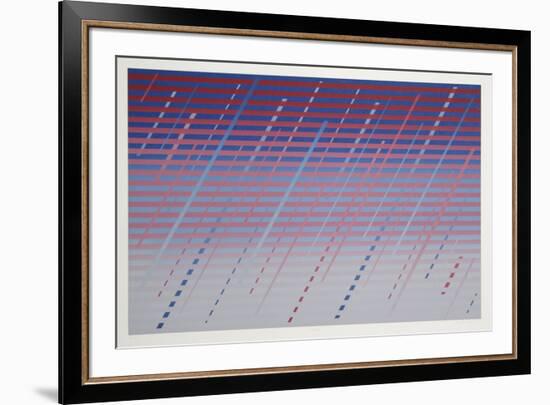 Merge-David Meyer-Framed Serigraph