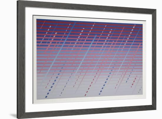 Merge-David Meyer-Framed Serigraph