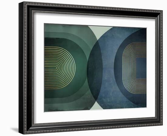 Merging Entities 2-Urban Epiphany-Framed Art Print