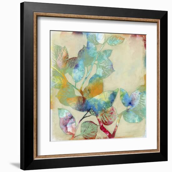 Merging Leaves I-Jennifer Goldberger-Framed Art Print